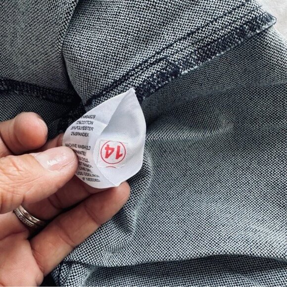 Planet Gold Women's Short Sleeve Square Neck Dress Denim Size Small - Picture 9 of 12